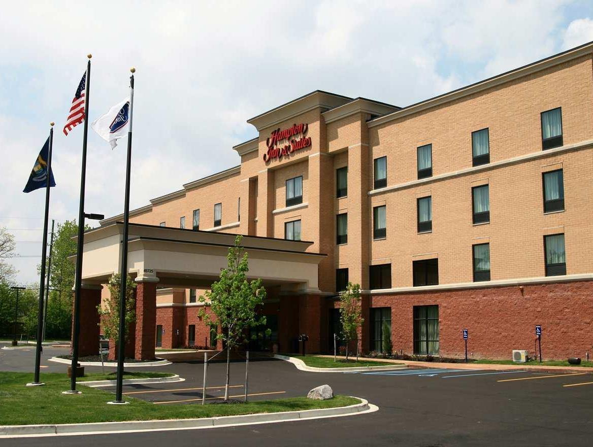 Hampton Inn&Suites Detroit/Chesterfield Exterior foto